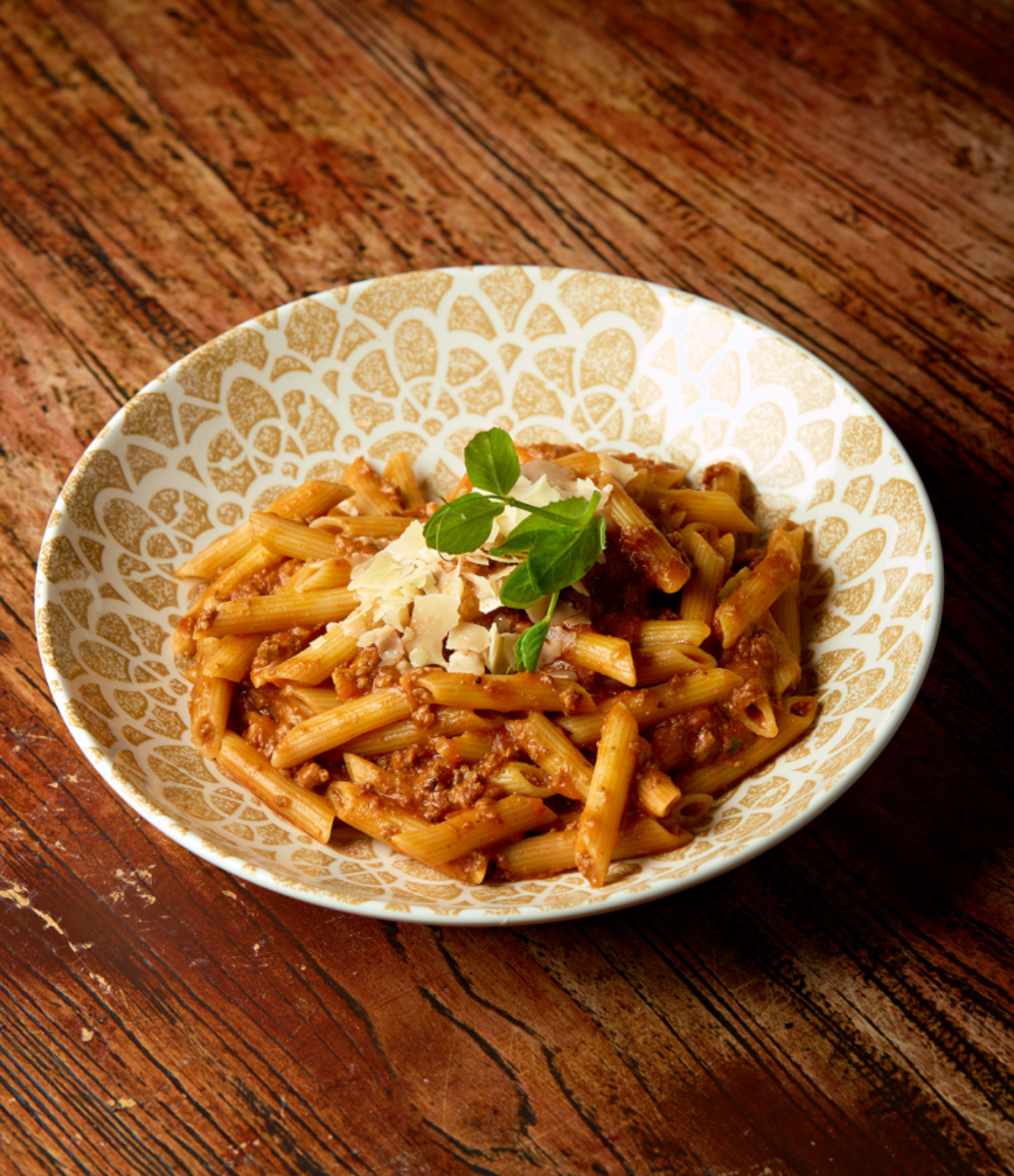 Traditional Bolognese Penne